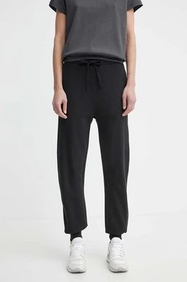 Zdjęcie produktu G-Star Raw spodnie dresowe bawełniane kolor czarny gładkie