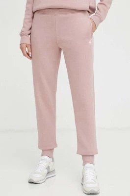 Zdjęcie produktu G-Star Raw spodnie dresowe kolor różowy gładkie