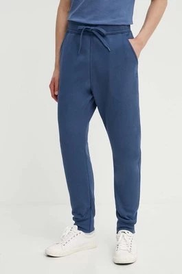 Zdjęcie produktu G-Star Raw spodnie dresowe kolor niebieski gładkie