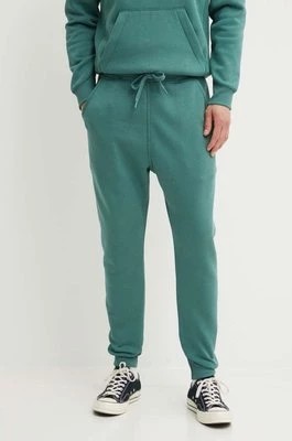 Zdjęcie produktu G-Star Raw spodnie dresowe kolor zielony gładkie