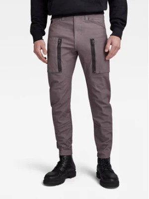 Zdjęcie produktu G-Star Raw Spodnie materiałowe Zip Pkt 3D D21975-D504-G077 Szary Skinny Fit