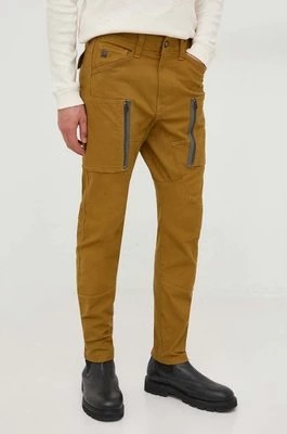 Zdjęcie produktu G-Star Raw spodnie męskie kolor zielony proste