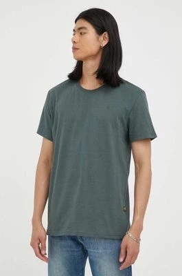 Zdjęcie produktu G-Star Raw t-shirt bawełniany kolor zielony