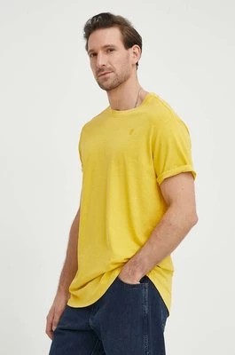 Zdjęcie produktu G-Star Raw t-shirt bawełniany x Sofi Tukker męski kolor żółty gładki