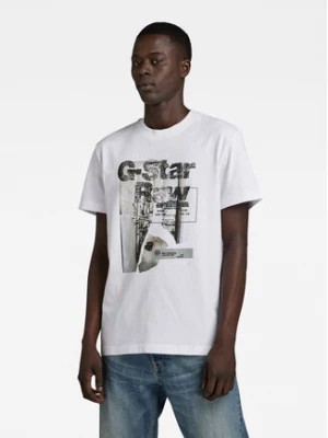 Zdjęcie produktu G-Star Raw T-Shirt HQ D23899-C336-110 Biały Regular Fit
