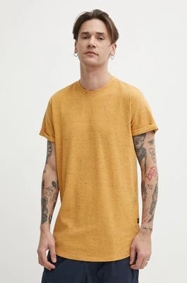 Zdjęcie produktu G-Star Raw t-shirt bawełniany kolor pomarańczowy