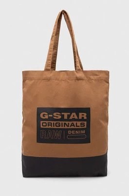 Zdjęcie produktu G-Star Raw torba kolor brązowy
