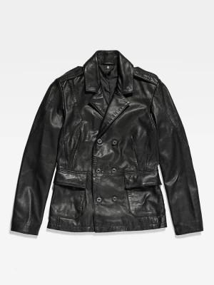 Zdjęcie produktu G-Star Skórzana kurtka w kolorze czarnym rozmiar: S