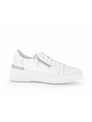 Zdjęcie produktu Gabor Skórzane sneakersy w kolorze białym rozmiar: 37
