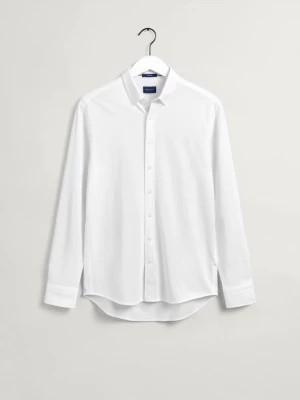 Zdjęcie produktu GANT Biała koszula męska o regularnym kroju Tech Prep