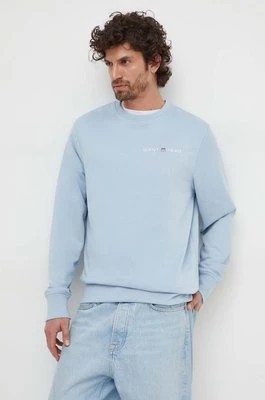 Zdjęcie produktu Gant bluza męska kolor niebieski gładka