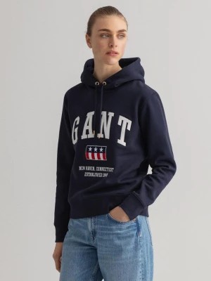 Zdjęcie produktu GANT damska bluza z kapturem z nadrukiem