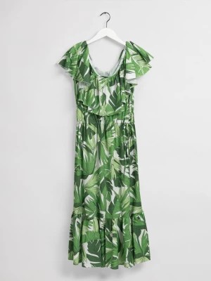 Zdjęcie produktu GANT damska sukienka z falbanami Palm Breeze