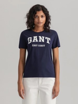 Zdjęcie produktu GANT Damski Relaxed Fit T-shirt z logo