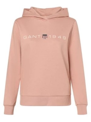Zdjęcie produktu Gant Damski sweter z kapturem Kobiety Bawełna różowy nadruk,