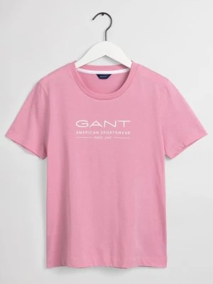 Zdjęcie produktu GANT damski T-shirt letni z krótkim rękawem