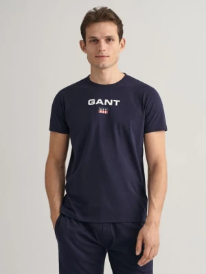 Zdjęcie produktu GANT Dżersejowy T-shirt z okrągłym dekoltem