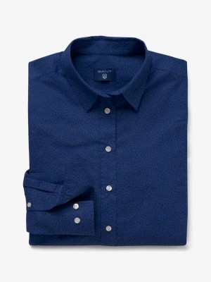 Zdjęcie produktu GANT Granatowa koszula damska w kropki