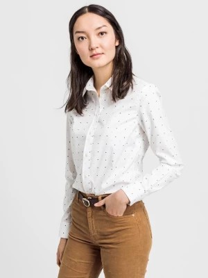 Zdjęcie produktu GANT koszula damska z elastycznej popeliny w grochy