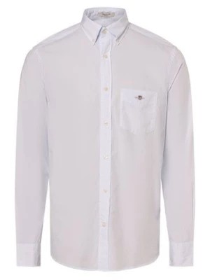 Zdjęcie produktu Gant Koszula męska Mężczyźni Regular Fit Bawełna biały|niebieski w paski,
