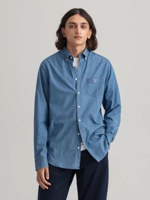 Zdjęcie produktu GANT Koszula męska o regularnym kroju w kolorze niebieskim