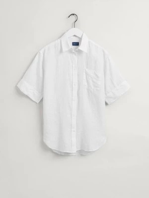 Zdjęcie produktu GANT koszula z lnianej tkaniny chambray ze średnim rękawem Regular Fit