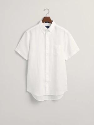 Zdjęcie produktu GANT lniana koszula z krótkim rękawem Regular Fit