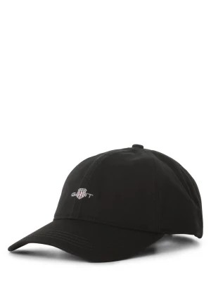 Zdjęcie produktu Gant Męska czapka z daszkiem Mężczyźni Bawełna czarny jednolity, L/XL