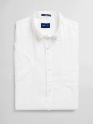 Zdjęcie produktu GANT męska koszula lniana z krótkim rękawem Regular Fit