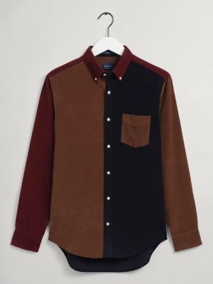 Zdjęcie produktu GANT męska koszula sztruksowa w kolorowe bloki Regular Fit