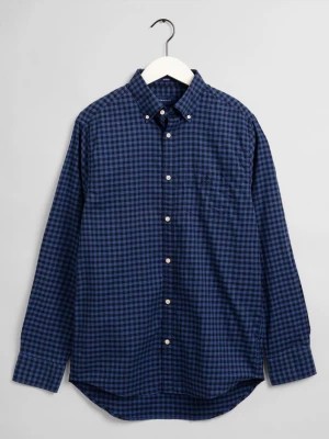 Zdjęcie produktu GANT męska koszula z diagonalu Regular Fit w kratę Buffalo Winter