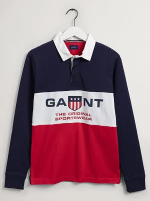 Zdjęcie produktu GANT męska koszulka rugby z motywem Retro Shield