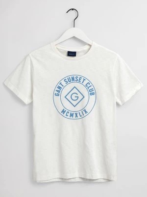 Zdjęcie produktu GANT męski T-shirt Sunset Club z krótkim rękawem