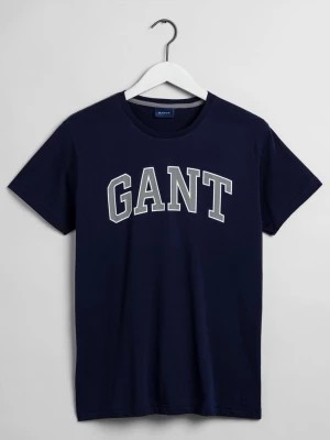Zdjęcie produktu GANT męski T-shirt z motywem Arch Outline i krótkim rękawem