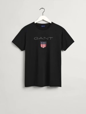 Zdjęcie produktu GANT Męski t-shirt z motywem tarczy z krótkim rękawem