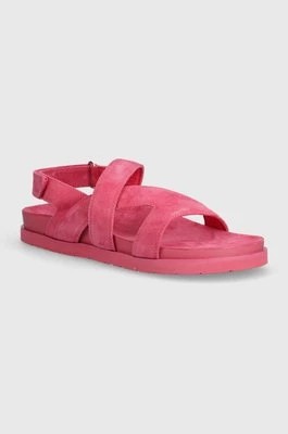 Zdjęcie produktu Gant sandały zamszowe Mardale damskie kolor różowy 28503594.G597
