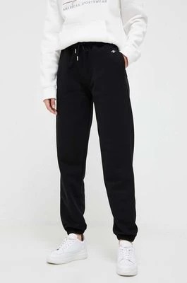 Zdjęcie produktu Gant spodnie dresowe kolor czarny melanżowe