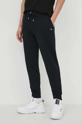 Zdjęcie produktu Gant spodnie dresowe kolor czarny melanżowe