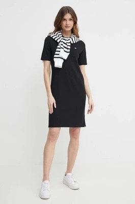 Zdjęcie produktu Gant sukienka bawełniana kolor czarny mini prosta