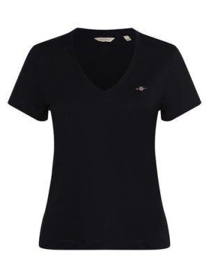 Zdjęcie produktu Gant T-shirt damski Kobiety Dżersej niebieski jednolity,