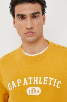 Zdjęcie produktu GAP bluza męska kolor brązowy z aplikacją