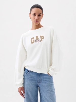 Zdjęcie produktu GAP Bluza w kolorze białym rozmiar: XXL