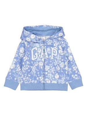 Zdjęcie produktu GAP Bluza w kolorze błękitno-białym rozmiar: 74/80