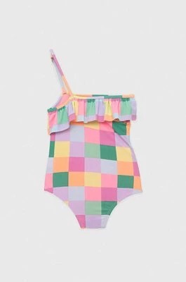 Zdjęcie produktu GAP jednoczęściowy strój kąpielowy dziecięcy kolor różowy