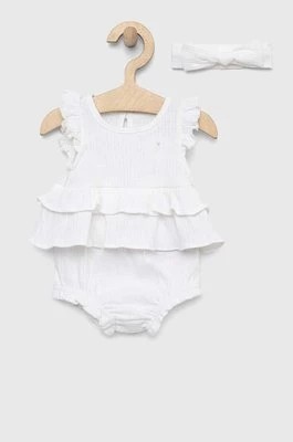 Zdjęcie produktu GAP komplet bawełniany niemowlęcy kolor biały