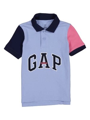 Zdjęcie produktu GAP Koszulka polo w kolorze błękitnym rozmiar: 128/134