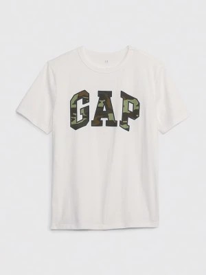 Zdjęcie produktu GAP Koszulka w kolorze białym rozmiar: 116/122