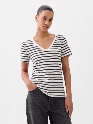 Zdjęcie produktu GAP Koszulka w kolorze czarno-białym rozmiar: M