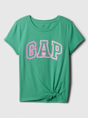 Zdjęcie produktu GAP Koszulka w kolorze zielonym rozmiar: 110