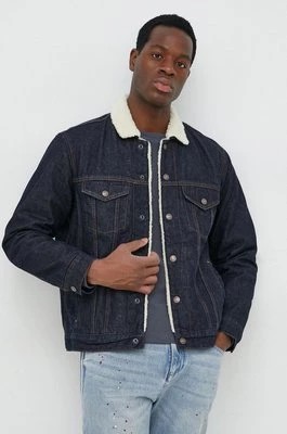 Zdjęcie produktu GAP kurtka jeansowa męska kolor granatowy przejściowa
